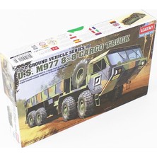 Academy 13412 1/72 Ölçek, Amerikan Askeri Kamyon M997 8x8 Oshkosh, Plastik Model Kiti