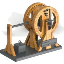 Academy 18175 Da Vinci Çıkrıklı Vinç, Plastik Model Kiti