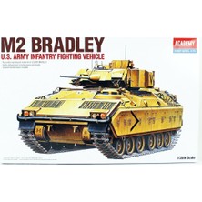 Academy 13237 1/35 Ölçek, M2 Bradley Amerikan Zırhlı Personel Taşıyıcı, Plastik Model kiti