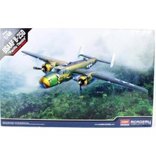 Academy 12328 1/48 Ölçek, Usaaf B-25D (Pacific Theatre) Savaş Uçağı, Plastik Model Kiti