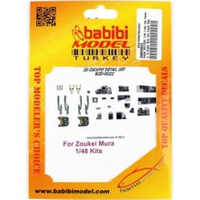 Babibi BD3-0022 1/48 Ölçek, F-4ej Kaı Phantom Iı Zoukei Mura Için Kokpit Seti, Dekal Çıkartma