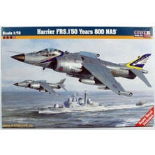 Mistercraft D101 1/72 Harrier Frs.1(50. Yıl 800 Nas) Savaş Uçağı Plastik Model Kiti