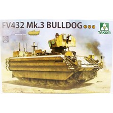 Takom 2067 1/35 Ölçek, Ingiliz Apc FV432 Mk.3 Bulldog Tankı, (2 In 1), Plastik Model Kiti