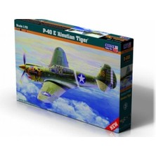 Mistercraft D202 1/72 P-40E (Aleut Kaplanı) Savaş Uçağı Plastik Model Kiti