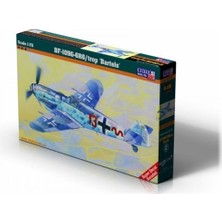 Mistercraft C110 1/72 Ölçek, BF-109G-6R6 (Bartels) Savaş Uçağı, Plastik Model Kiti