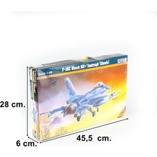 Mistercraft G116 1/48 F-16C Block 52 + Jastrzab (Hawk) Savaş Uçağı Plastik Model Kiti