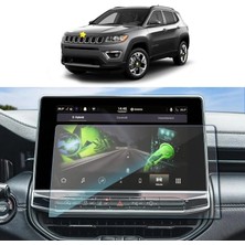 Piyasa Sepeti Jeep Compass 10.1 inç Multimedya Navigasyon Uyumlu 9H Nano Ekran Koruyucu