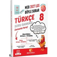 Sinan Kuzucu Yayınları Türkçe Soru Bankası (8. Sınıf 2027 Meb Böyle Sorar)