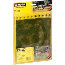 Noch 7403 Hazır Yaz Çayırı Dokusu 20X22 Cm. ve Çim Kümeleri 10 Adet Diorama Malzemesi