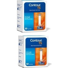 Ascensia Contour Ts 50 Li Kan Şekeri Test Stripleri - 2 Adet Ergonomik Tasarım ve Konforlu Kullanım