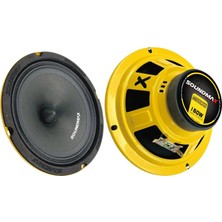 Soundmax SX-M62XS Oto Midrange 16CM 160 Watt 2 Adet