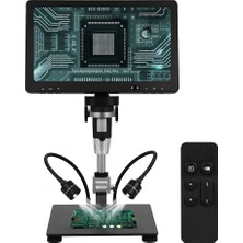 MyScope DM12 10.1 Inch IPS Ekranlı Ayarlanabilir HDMI Bağlantılı Uzaktan Kumandalı Dijital Mikroskop