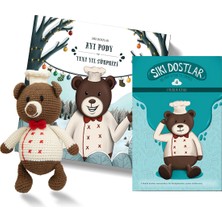 Bookids Publishing Sıkı Dostlar Ayı Pody Hikaye, Etkinlik Kitabı ve Amigurumi Oyuncak