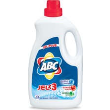 ABC Sıvı Deterjan 2145 ml Beyazlar İçin Konsantre Formül ile Derinlemesine Temizlik