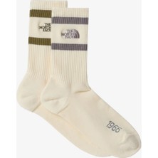 The North Face NF0A8EGN-LE7 Calze Al Polpaccio Everyday Heritage Stripe Çorap