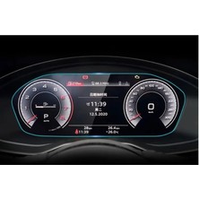 Piyasa Sepeti Audi A5 2020-2025 Model Direksiyon Arkası Gösterge Panel Uyumlu 9H Nano Ekran Koruyucu