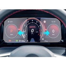 Piyasa Sepeti Volkswagen Golf 8.5 10 inç Dijital Gösterge Ekran Koruyucu 2024-2025