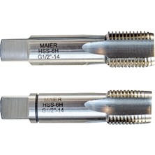 Maier DIN5157 Düz 2 Parça Hss Makine Kılavuzu G1" x 11 MK51571