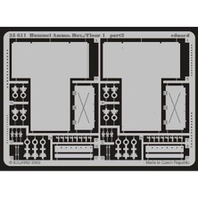 Eduard 35611 1/35 Ölçek, Hummel Ammo. Box/Floor 1 For Dra