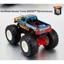 Mattel Sepexa Hot Wheels Monster Trucks Bigfoot 75. Yıl Özel Serisi - FYJ44 Koleksiyon Arabası