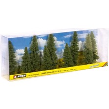 Noch 25086 Köknar Ağaçları, 9 Adet, 8-12 Cm. Diorama Malzemesi
