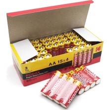 Kodak Aa Kalem Pil Zinc Carbon 60LI Paket