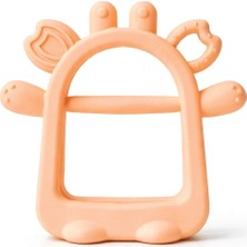 Babyjem Silikon Kolay Kavrama Diş Kaşıyıcı Soft Somon