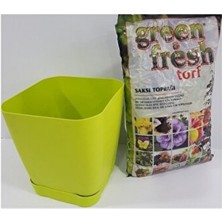 Empressco Safir Saksı 3,4 Lt 17,5X15,5 cm Saksı Alana 3 Litre