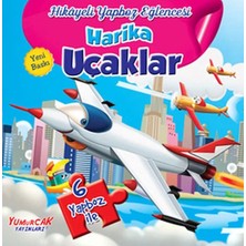 Aknca Harika Uçaklar - Hikayeli Yapboz Eğlencesi (6 Yapboz Ile)
