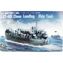 Afv Club SE73519 1/350 Ölçek, LST-491 Class Çıkartma Gemisi, Plastik Model Kiti