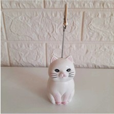 Mikasso Sevimli Kedi Not Tutucu Notluk Kedi Fotoğraf Tutucu Küp Not Kağıdı