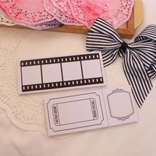 Mikasso 2ADET Bullet Journal Film Şeridi ve Vintage Model Tt Mame Pad Küp Not Kağıdı