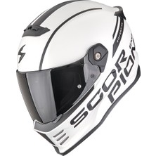 Scorpion Covert Fx Danko Kapalı Motosiklet Kaskı Beyaz  Siyah