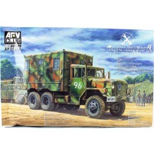 Afv Club AF35304 1/35 Ölçek, M109A3 Konteyner Kasalı Askeri Kamyon, Plastik Model Kiti
