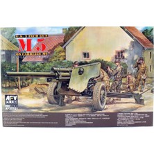 AFV Club AF35181 1/35 Ölçek, 105mm HOWITZER M5 Arabalı M6 Topu, Plastik Model kiti