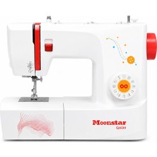 Moonstar Q60H Ev Tipi 32 Desenli Düz Dikiş , Zikzak ve Piko Makinesi
