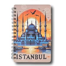 Mikasso Tsnshop Mia Simli Defter Istanbul A5 Yeni Yıl Çizgisiz Spiralli 14X21 cm Sultanahmet 1255145 Diğer