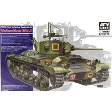Afv Club AF35178 1/35 Ölçek, British Infantry Tank Mk.ııı Valentine Mk.ı Tank, Plastik Model Kiti