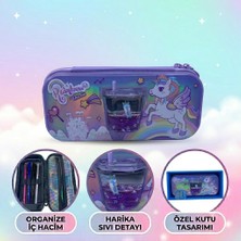 Elit Unicorn Rainbow Hologramlı Kalem Kutusu