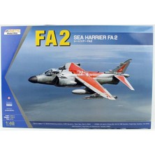 Kinetic K48041 1/48 Ölçek, Sea Harrier Fa2 Savaş Uçağı, Plastik Model Kiti