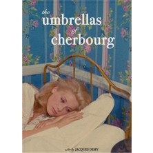 Universal Cherbourg'un Şemsiyeleri Tablo Ahşap Poster Dekoratif