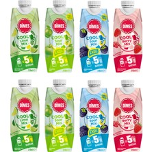 Dimes Cool Lime 310 ml 4 Çeşit 8 Li Karma Paket