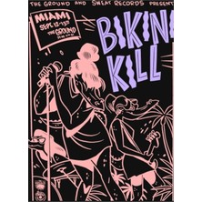 Universal Bikini Öldür Tablo Ahşap Poster Dekoratif