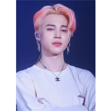 Universal Jimin Tablo Ahşap Poster Dekoratif KOD5713