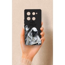 Vip Case Infinix Note 40 Pro Uyumlu Not Today Desenli Silikon Kılıf