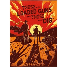 Universal The Good, The Bad And The Ugly Alıntı Of Clint Eastwood Tablo Ahşap Poster Dekoratif