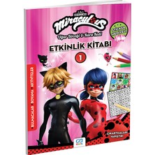 Ca Games Miraculous Uğur Böceği & Kara Kedi Etkinlik Kitabı 1 Kolektif Yazarlı 3 - 5 Yaş İçin Eğlenceli Aktiviteler