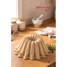 EVREN MUTFAK Cream Dilimli Döküm Kek KALIBI(26X10 Cm)