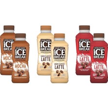 Ice Break Soğuk Kahve 375 ml 6 Li Karma (Mocha - Toffee Nut - Şekersiz Latte)