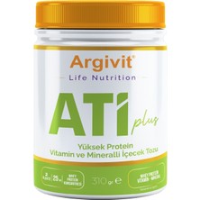 Argivit Ati Plus Yüksek Protein Vitamin ve Mineralli Içecek Tozu 310 gr